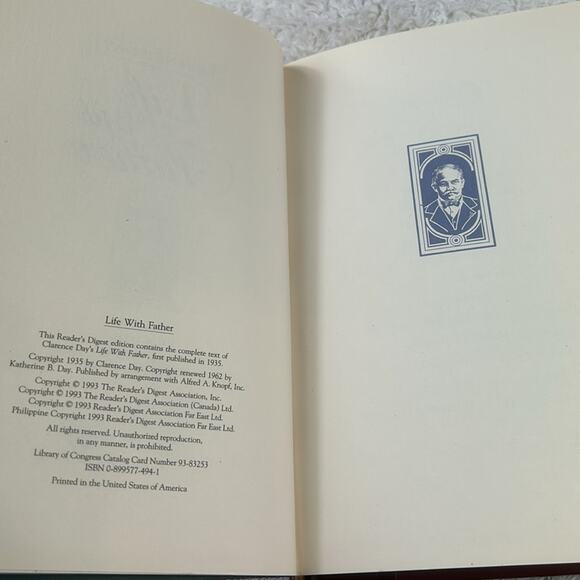 Lot of 3 Readers Digest Edition vtg books - Twain, Verne, Day HC GOOD - Picture 11 of 12